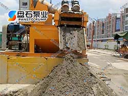 沙水分離工礦現(xiàn)場(chǎng)